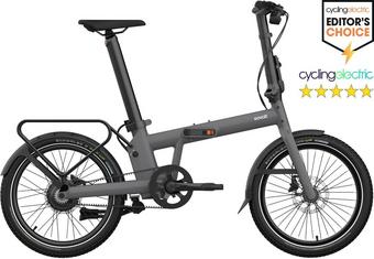 Eovolt Afternoon Pro Folding Electric Bike, 20" Wheel - Anthracite Grey