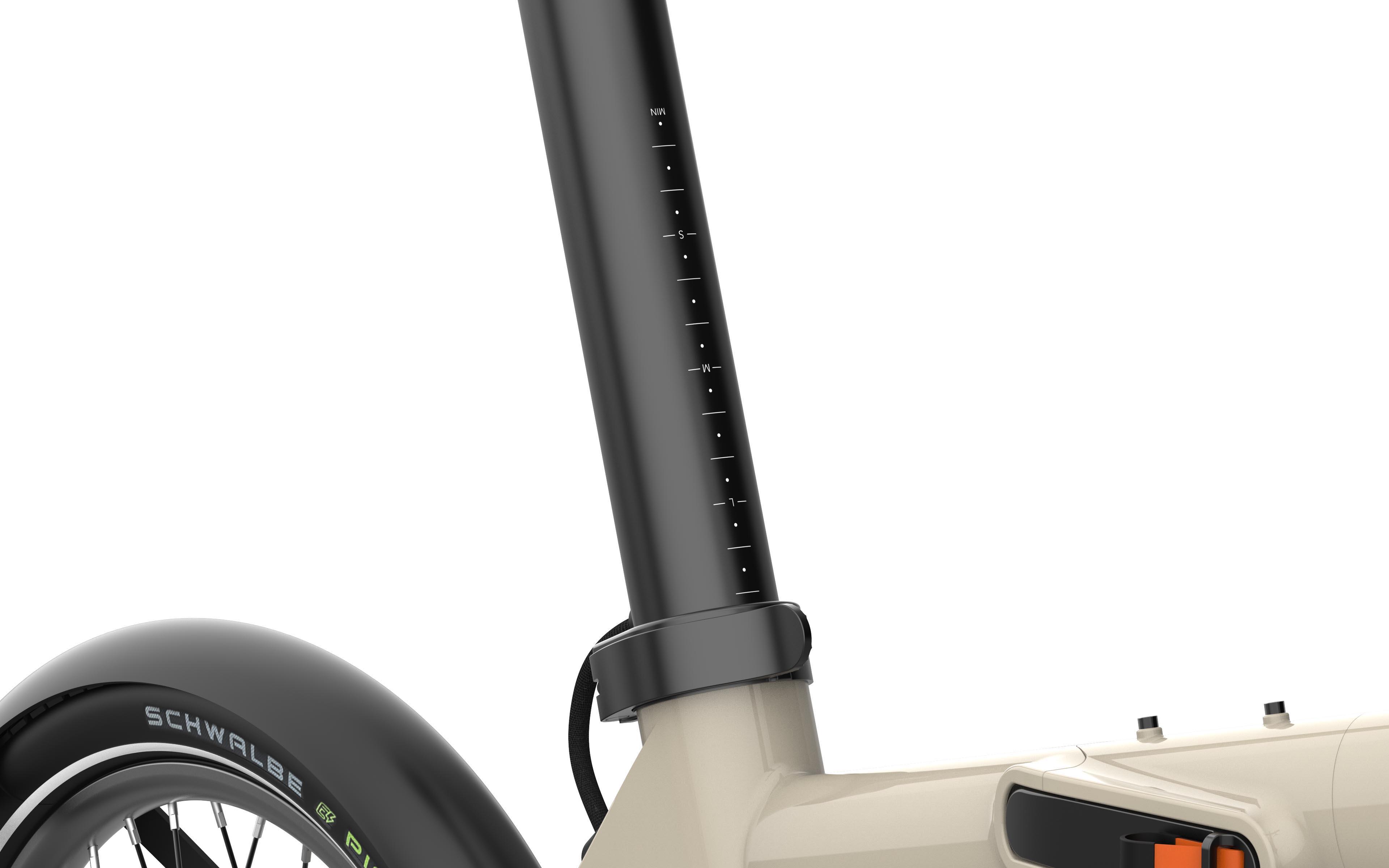 Eovolt Afternoon Pro Folding Electric Bike, 20" Wheel