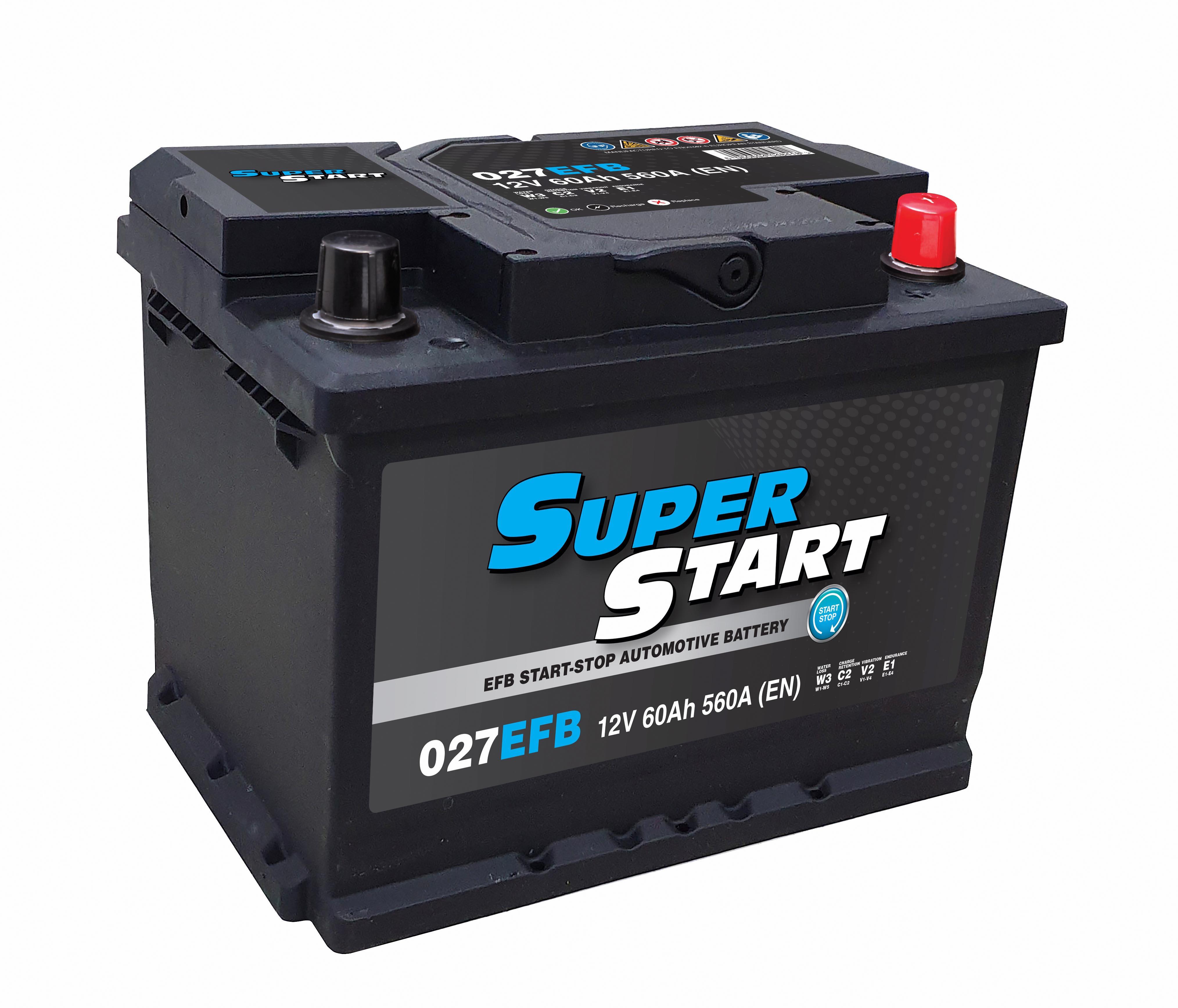 Super Start/Stop 027EFB 60Ah 560A (EN)