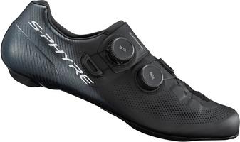 Halfords Shimano S-Phyre Rc903 Road Shoes, Black, 45 | Extra 8% off for BC Members