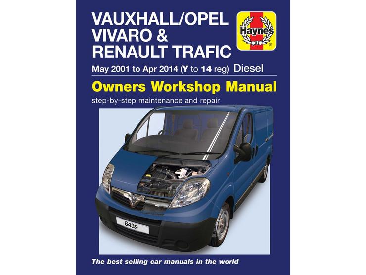 Haynes Vauxhall Vivaro/ Renault Trafic (01-14) Manual