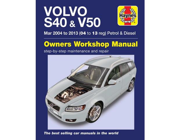 Credential spiralformet Cordelia Haynes Volvo S40 and V50 Petrol/ Diesel (04-13) Manual | Halfords UK