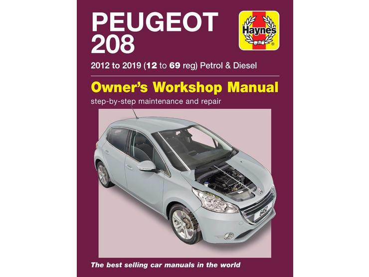 Haynes Peugeot 208 Petrol/ Diesel (12-19) Manual