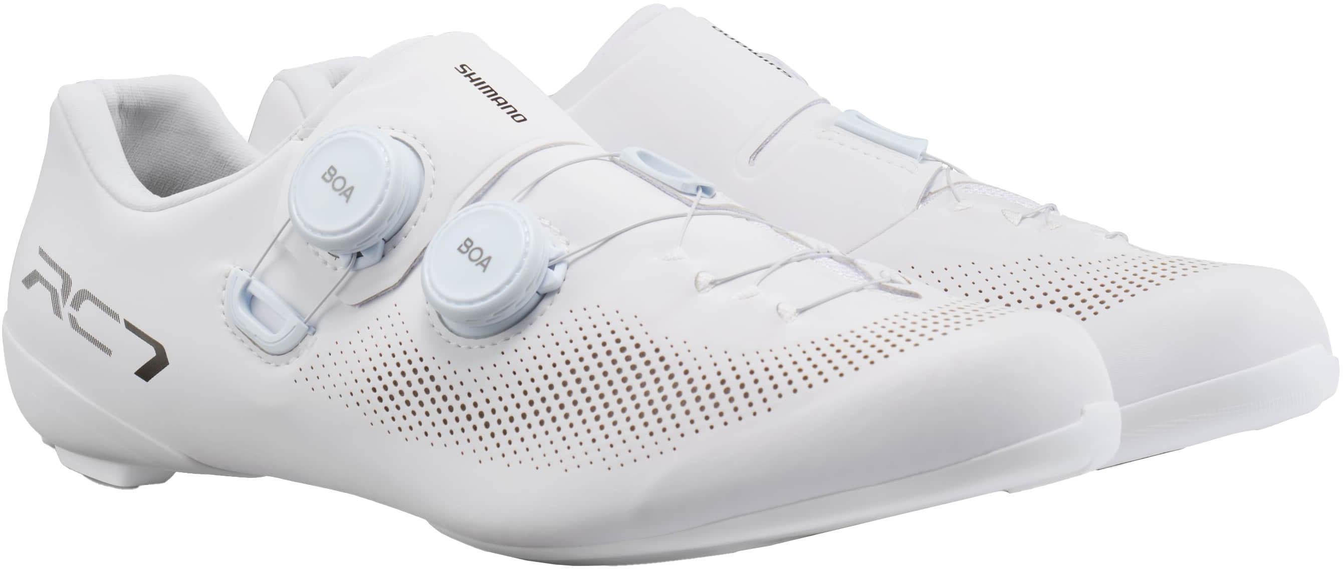Shimano RC703 Wide Road Shoes, White