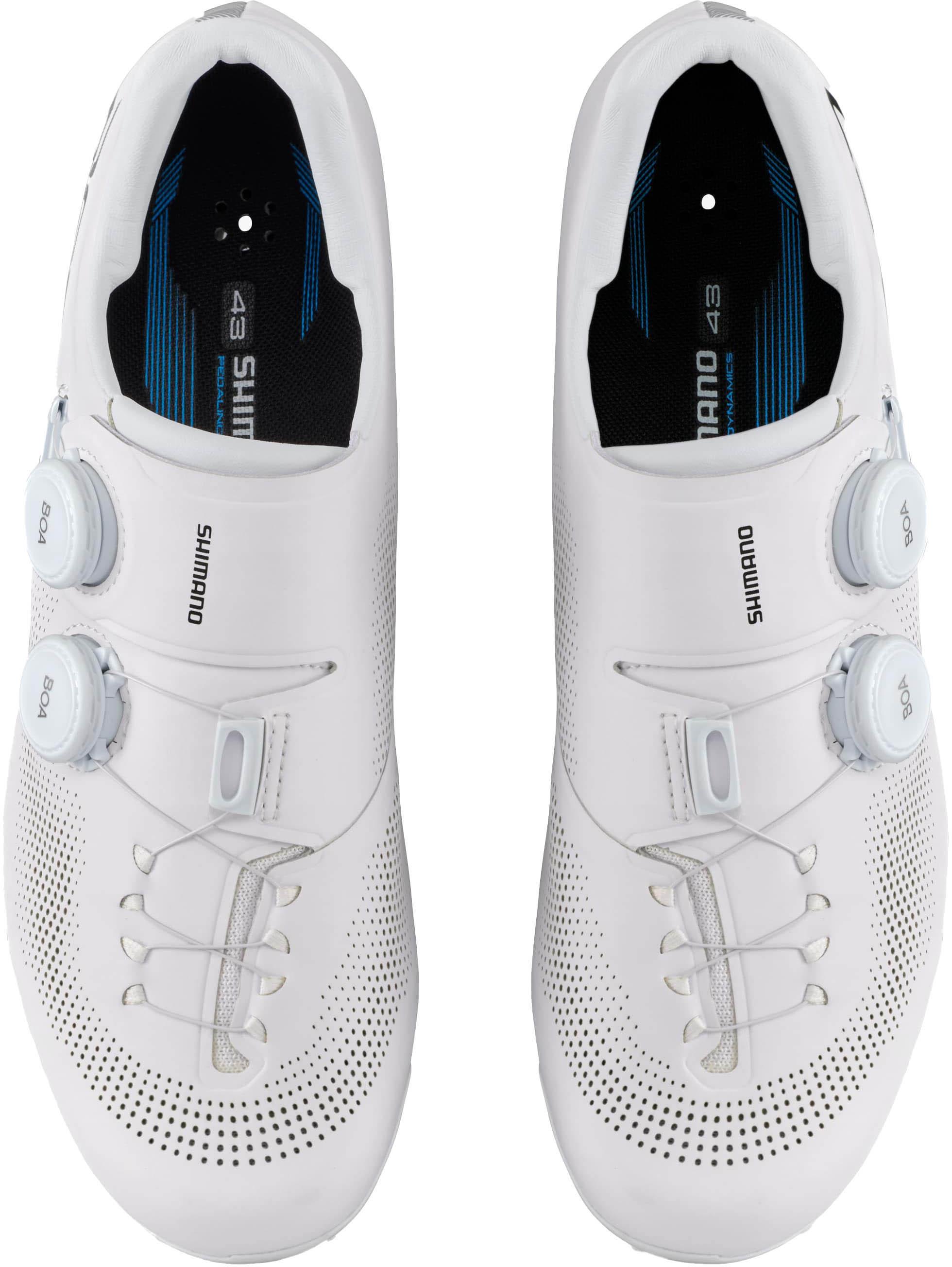Shimano RC703 Wide Road Shoes, White