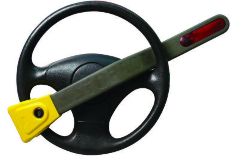 Stoplock Pulsar With Flashing Light Steering Wheel Lock Stoplock Pulsar With Flashing Light Steering Wheel Lock