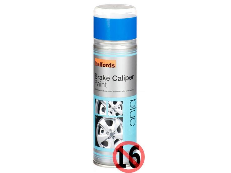 Halfords Brake Caliper Spray Paint Blue 300ml