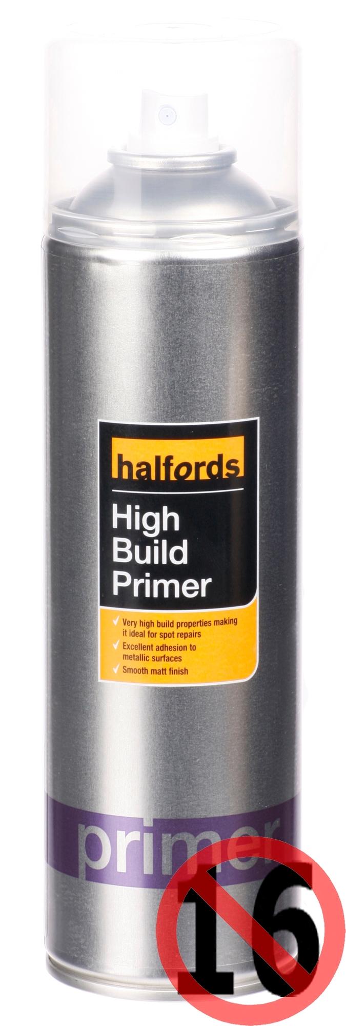 Halfords High Build Primer 500ml Halfords UK