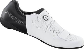 Halfords Shimano Rc502 Road Shoes, White, 41 | Extra 8% off for BC Members
