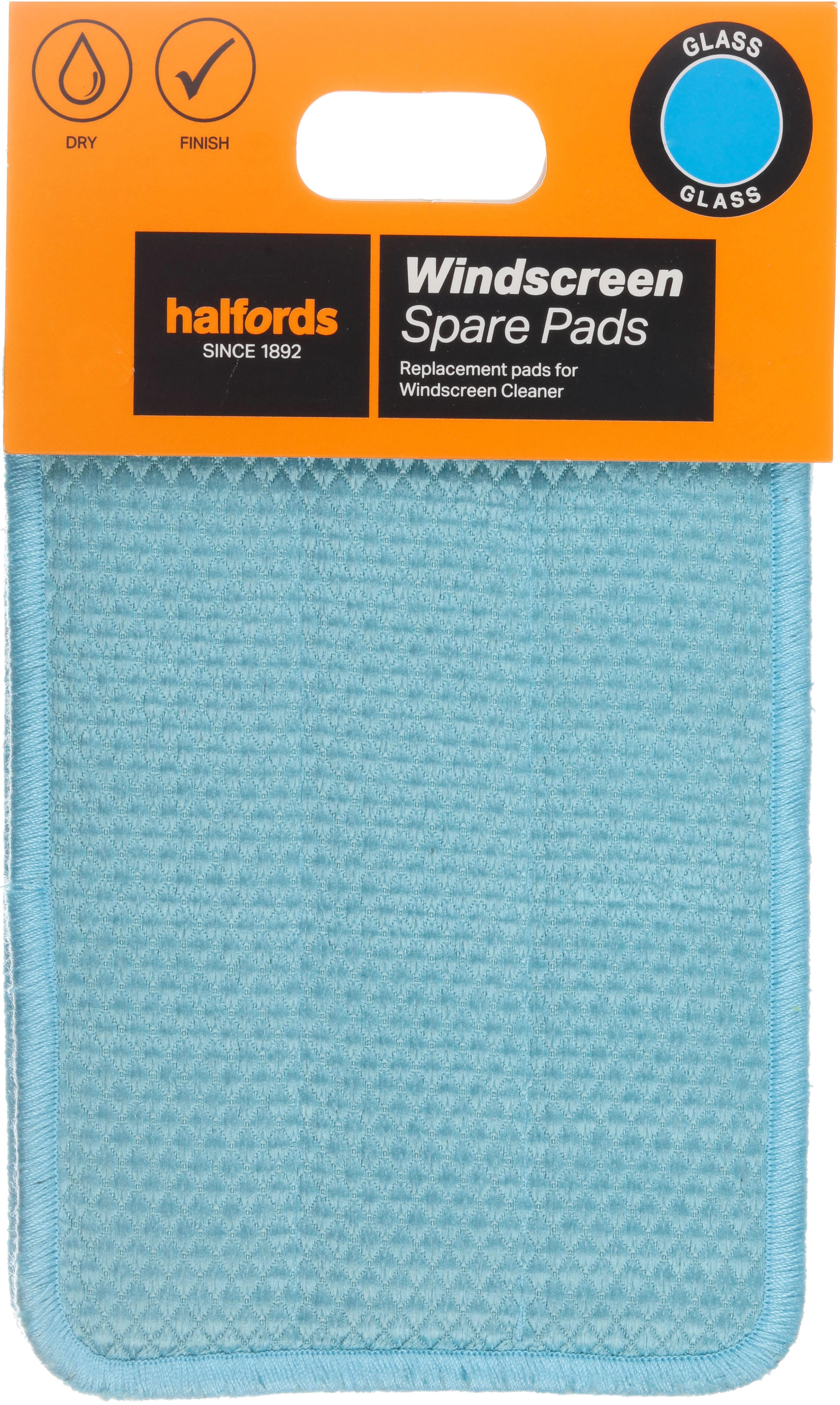 Halfords Windscreen Spare Pads 2