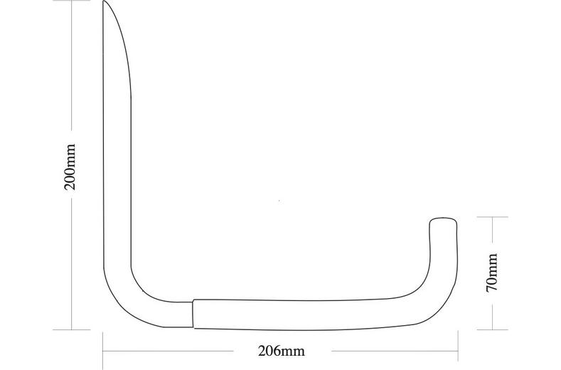 Halfords Bike Wall Hook Halfords Bike Wall Hook