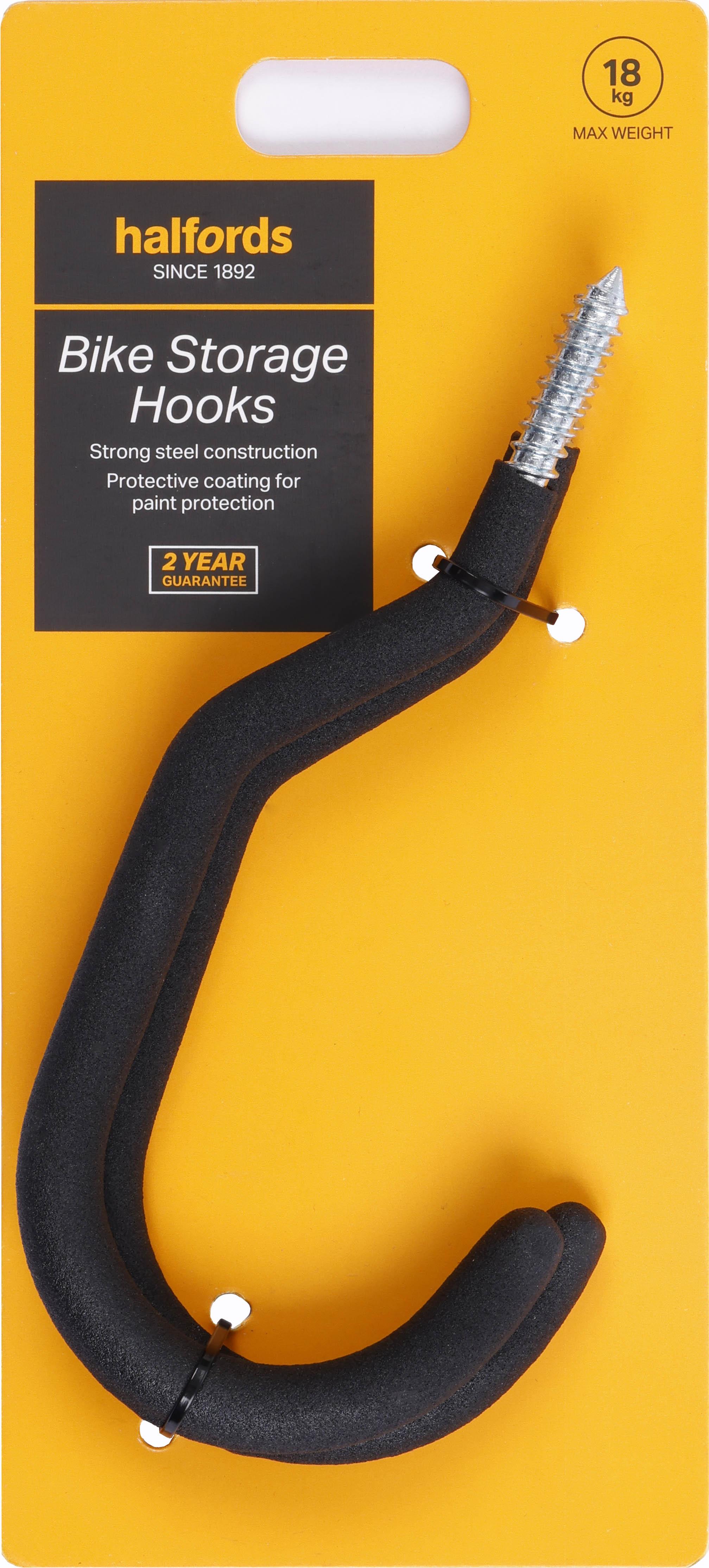 Halfords Bike Threaded Storage Hooks