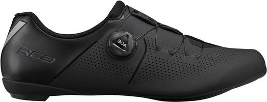 Halfords Shimano Rc302 Wide Road Shoes, Black, 51 | Extra 8% off for BC Members