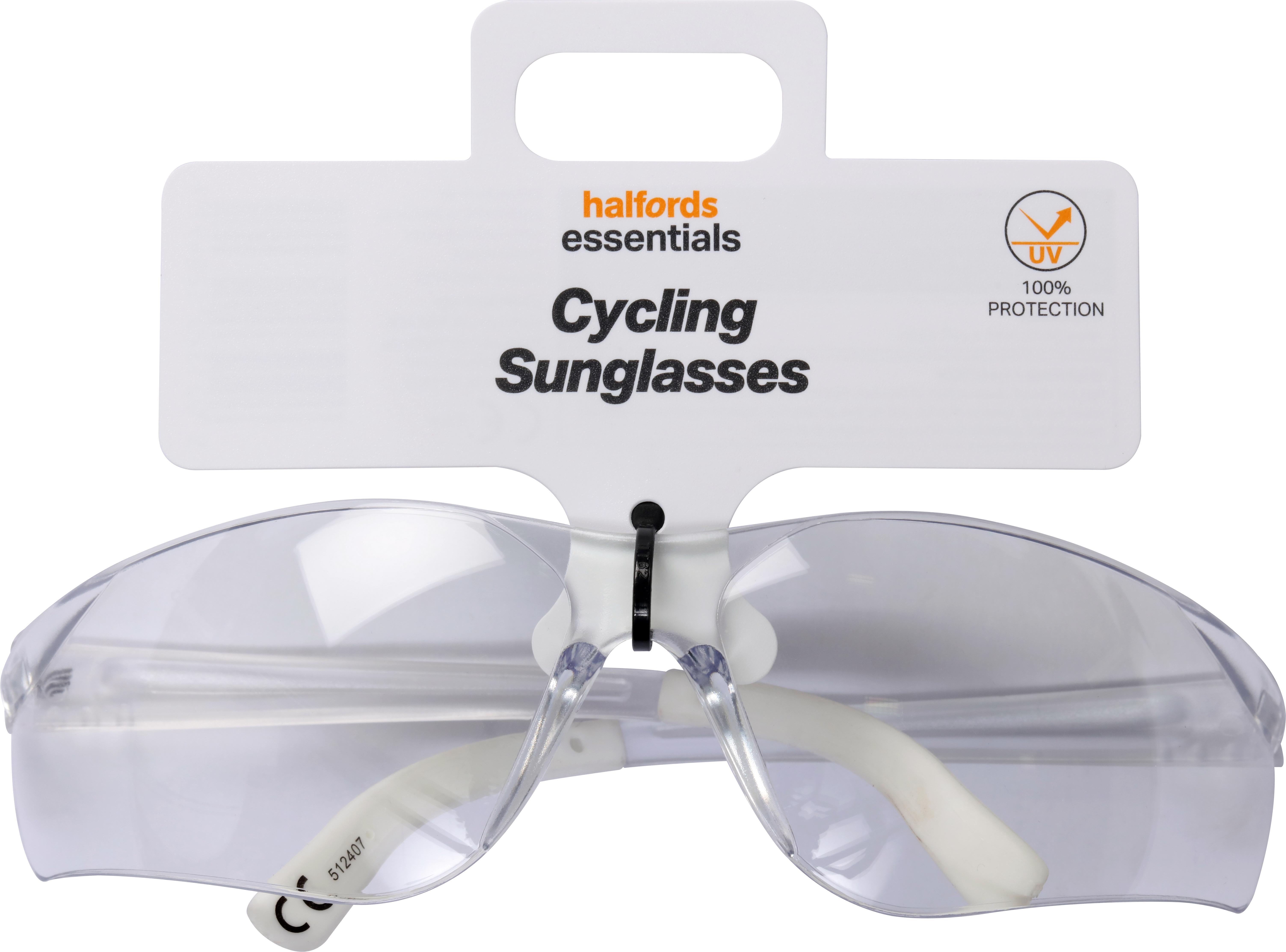 Halfords Clear Lens Sunglasses