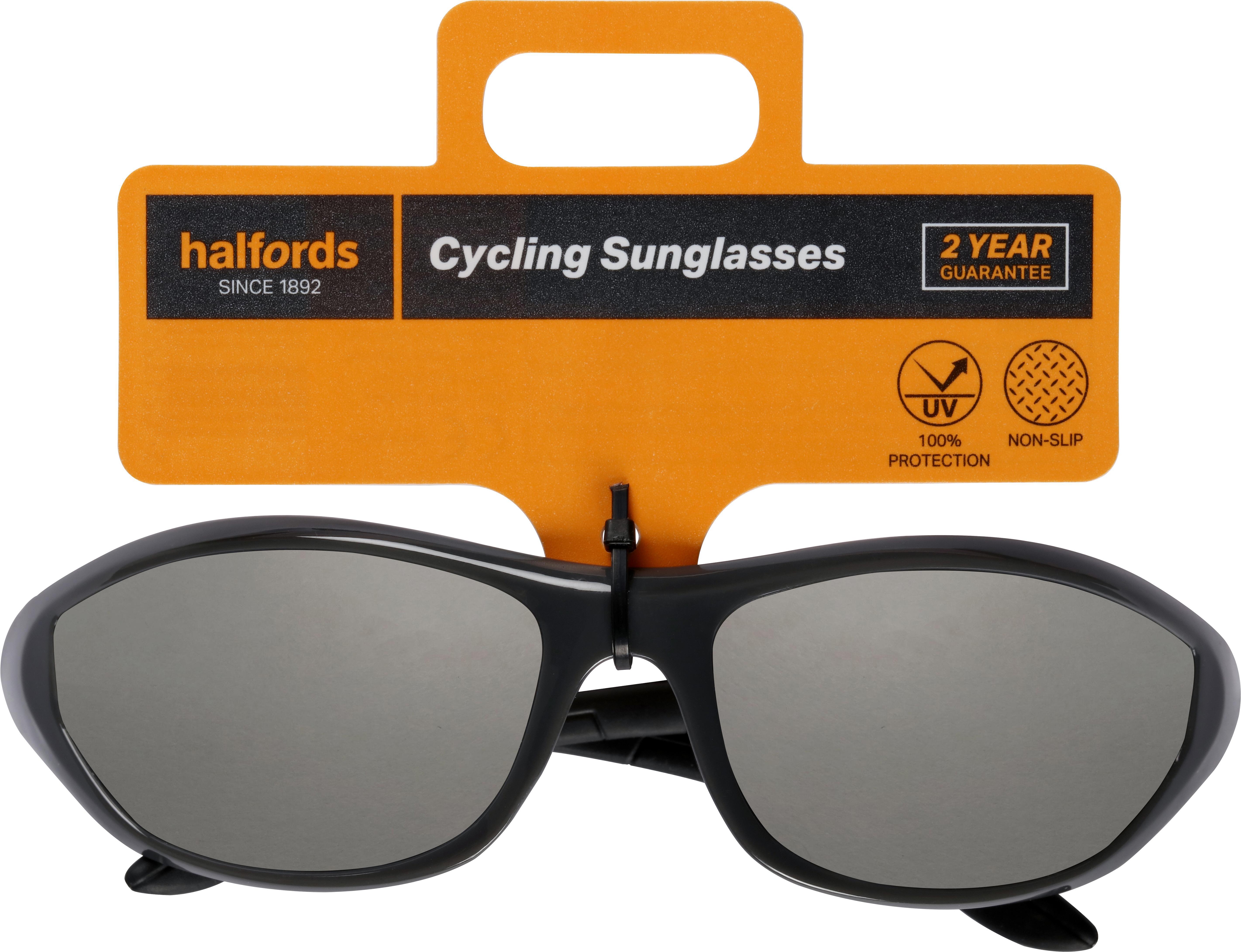Halfords Full Frame Sunglasses - Silver