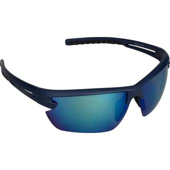 Mens Wrap Around Sports Biker Ski Shades Mirrored Sunglasses Black Red Or Blue 
