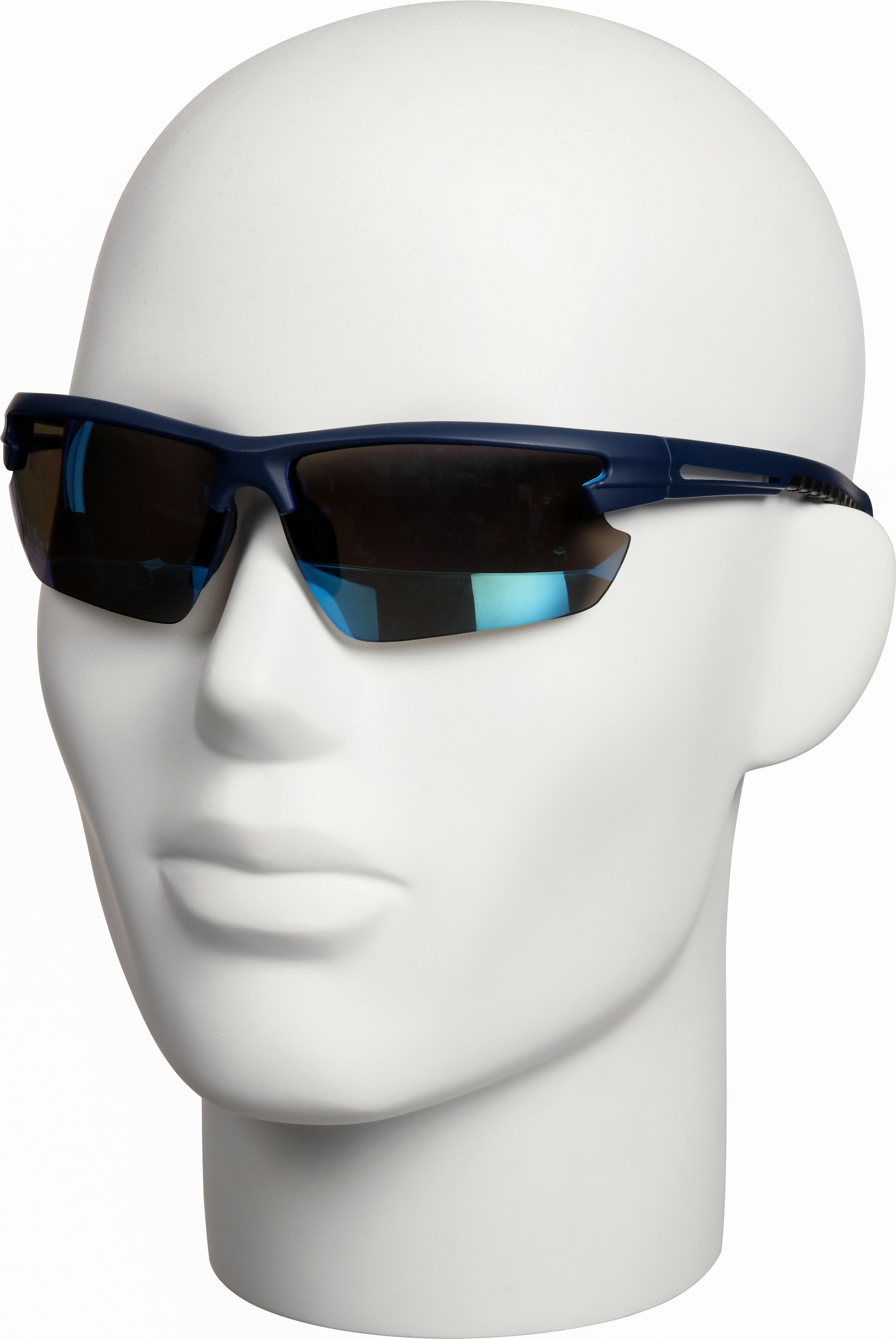 Halfords Full Wrap Around Sunglasses - Teal and Black