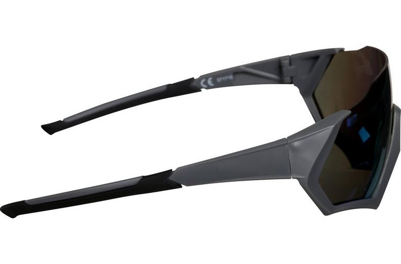 Halfords Goggle Style Half Frame Sunglasses - Grey and Rainbow Halfords Goggle Style Half Frame Sunglasses - Grey and Rainbow