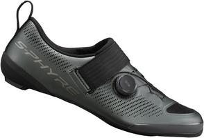 Halfords Shimano S-Phyre Tr903 Triathlon Shoes, Matt Gunmetal, 38 | Extra 8% off for BC Members