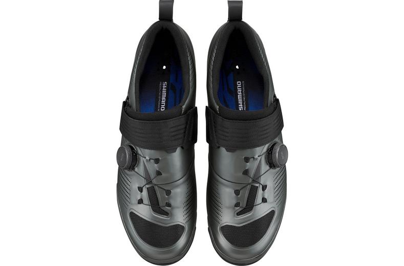 Shimano S-PHYRE TR903 Triathlon Shoes, Matt Gunmetal, 46 Shimano S-PHYRE TR903 Triathlon Shoes, Matt Gunmetal, 46