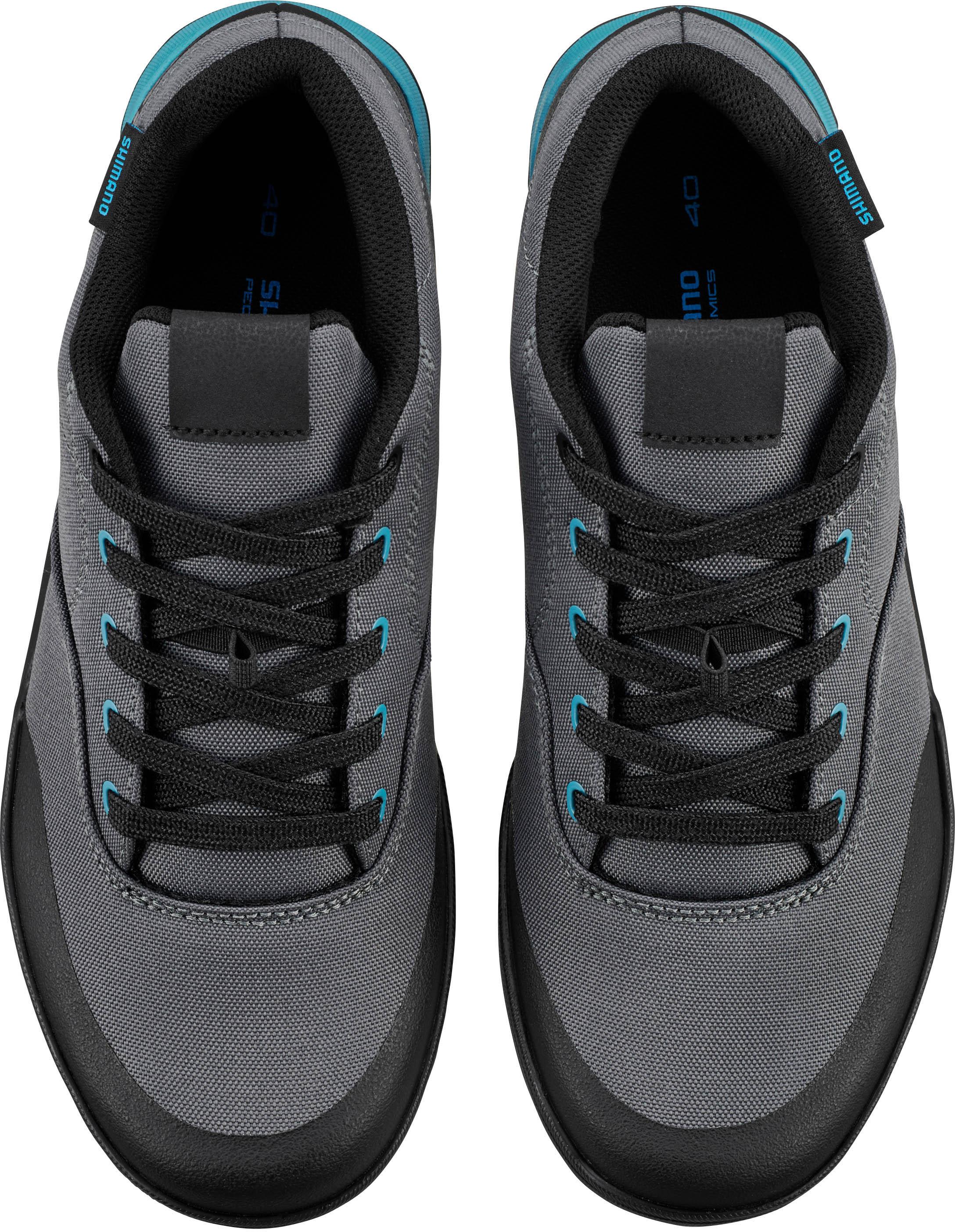 Shimano GF400W Women's  Flat Pedal MTB Shoes, Asphalt Grey