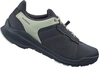 Shimano EX300W Women's City/Touring SPD Shoes, Grey/Mint