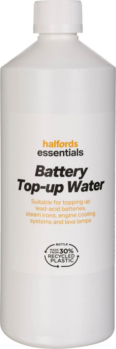 Halfords De-ionised Water 1L
