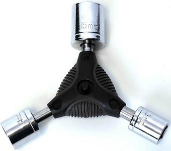Halfords Advanced 3 way socket 13/14/15mm