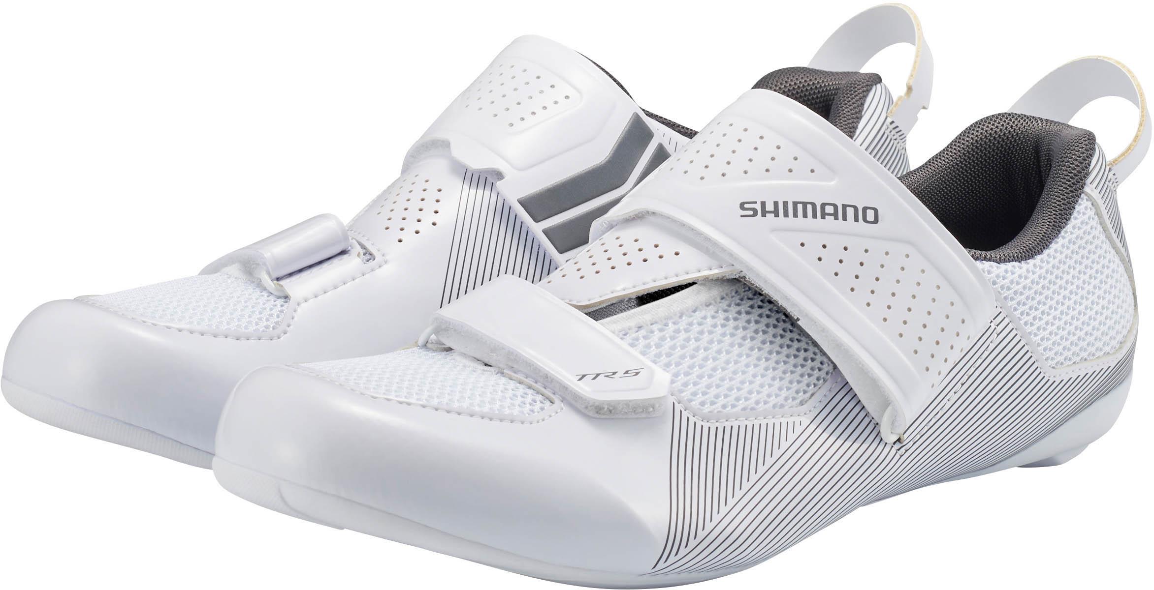 Shimano TR501 Triathlon Shoes, White