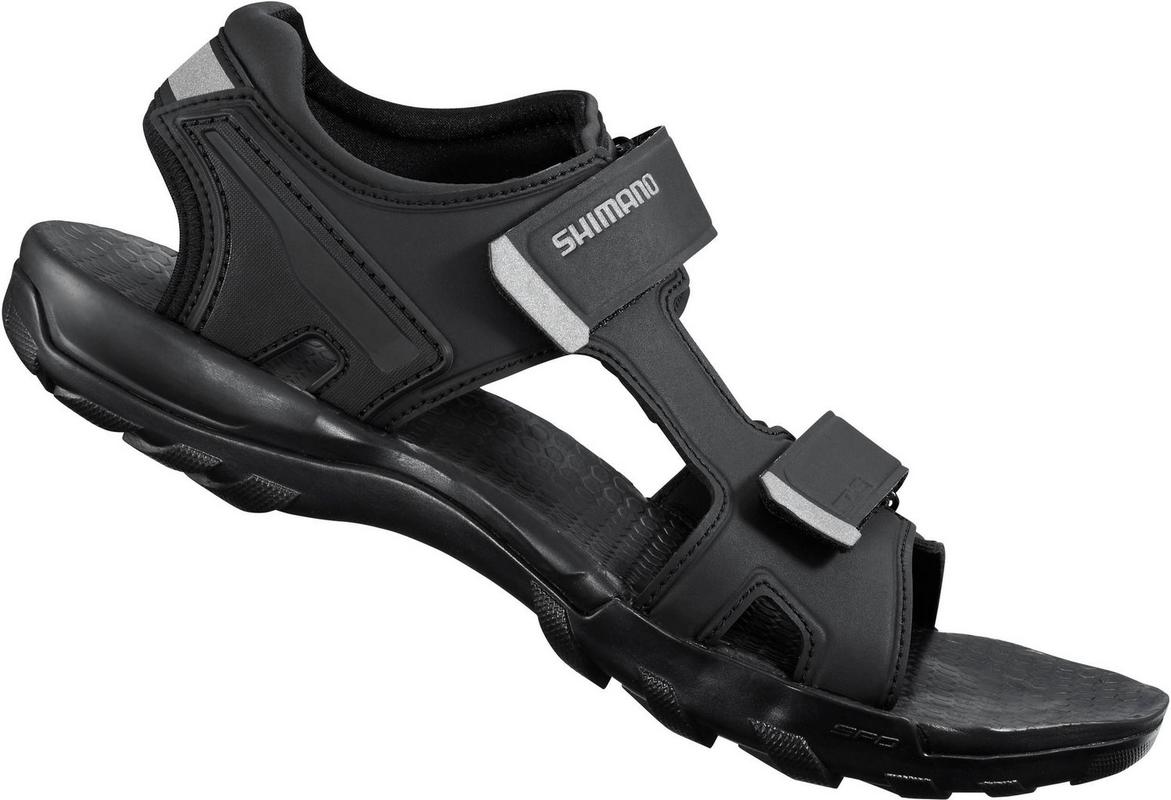 Halfords Shimano Sd501 Spd Cycling Sandals, Black, 42 | Extra 8% off for BC Members