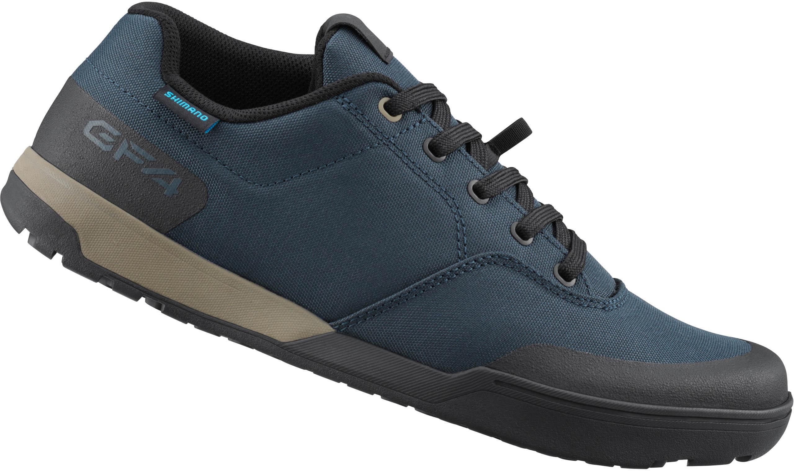 Halfords Shimano GF400 Flat Pedal MTBShoes, Dark Blue, 40 | Extra 8% off for BC Members