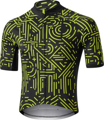 Altura Icon Short Sleeve Jersey - Tokyo Black/Yellow - Small