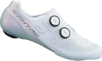Halfords Shimano S-Phyre Rc903W Women's Road Shoes, White, 36 | Extra 8% off for BC Members