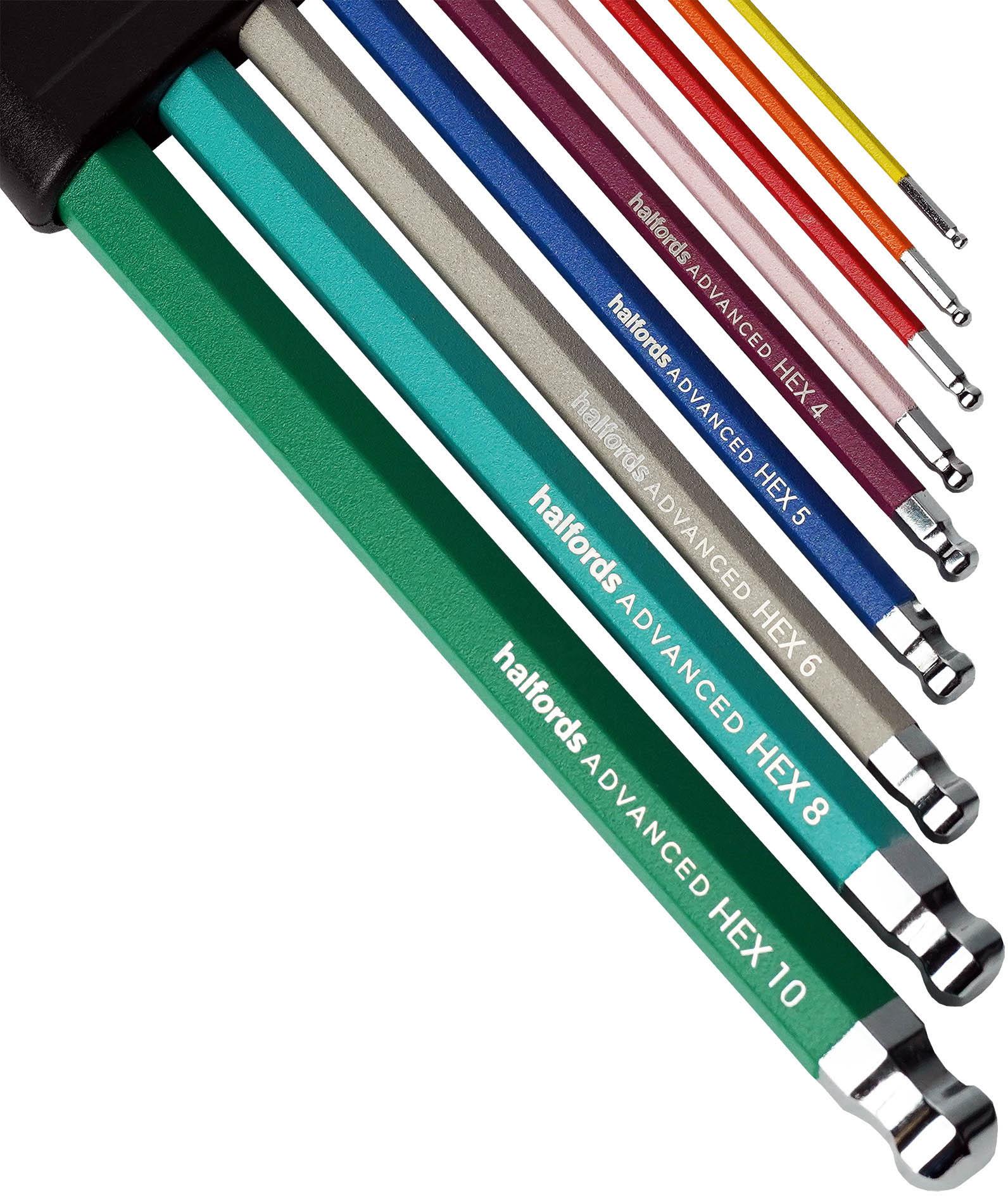 Halfords Advanced Ball End Hex Key Set
