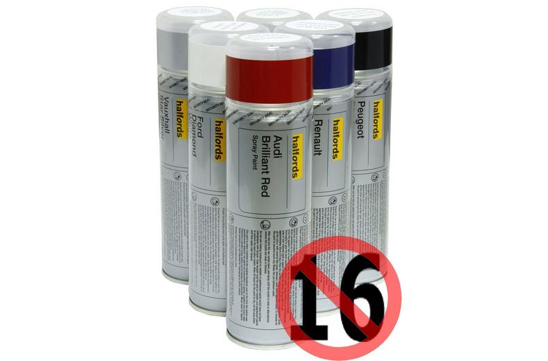 Halfords Matt BLACK Paint 500ml Halfords Matt BLACK Paint 500ml