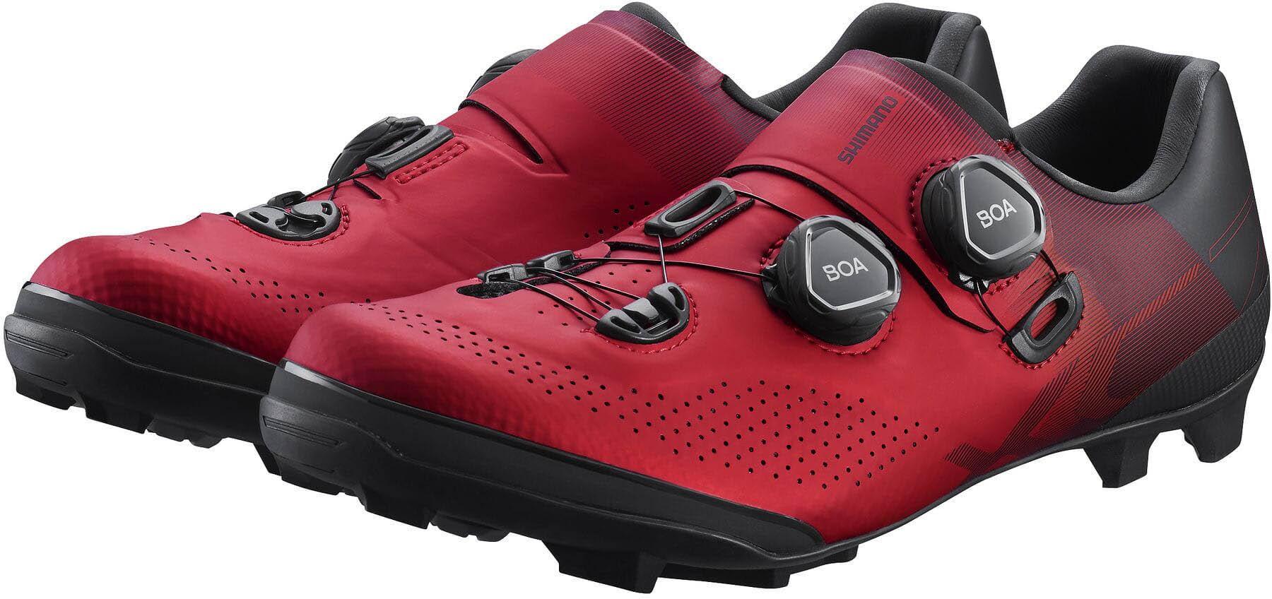 Shimano XC702 SPD MTB Shoes, Red, 44
