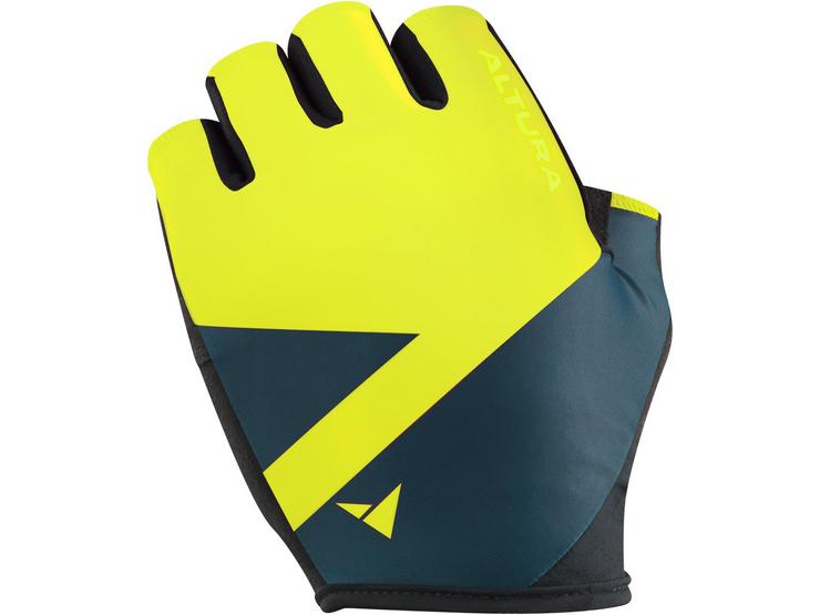 Altura Club Mitts - Teal/Yellow