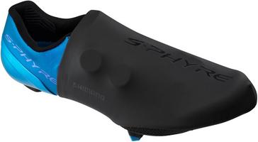 Halfords Shimano Men's, S-Phyre Half Shoe Cover, Black, Size Xxl (47-49) | Extra 8% off for BC Members