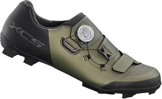 Halfords Shimano Xc502 Spd Mtb Shoes, Green, 45 | Extra 8% off for BC Members