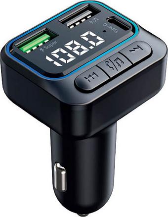 Halfords FM Transmitter with USB A & USB C
