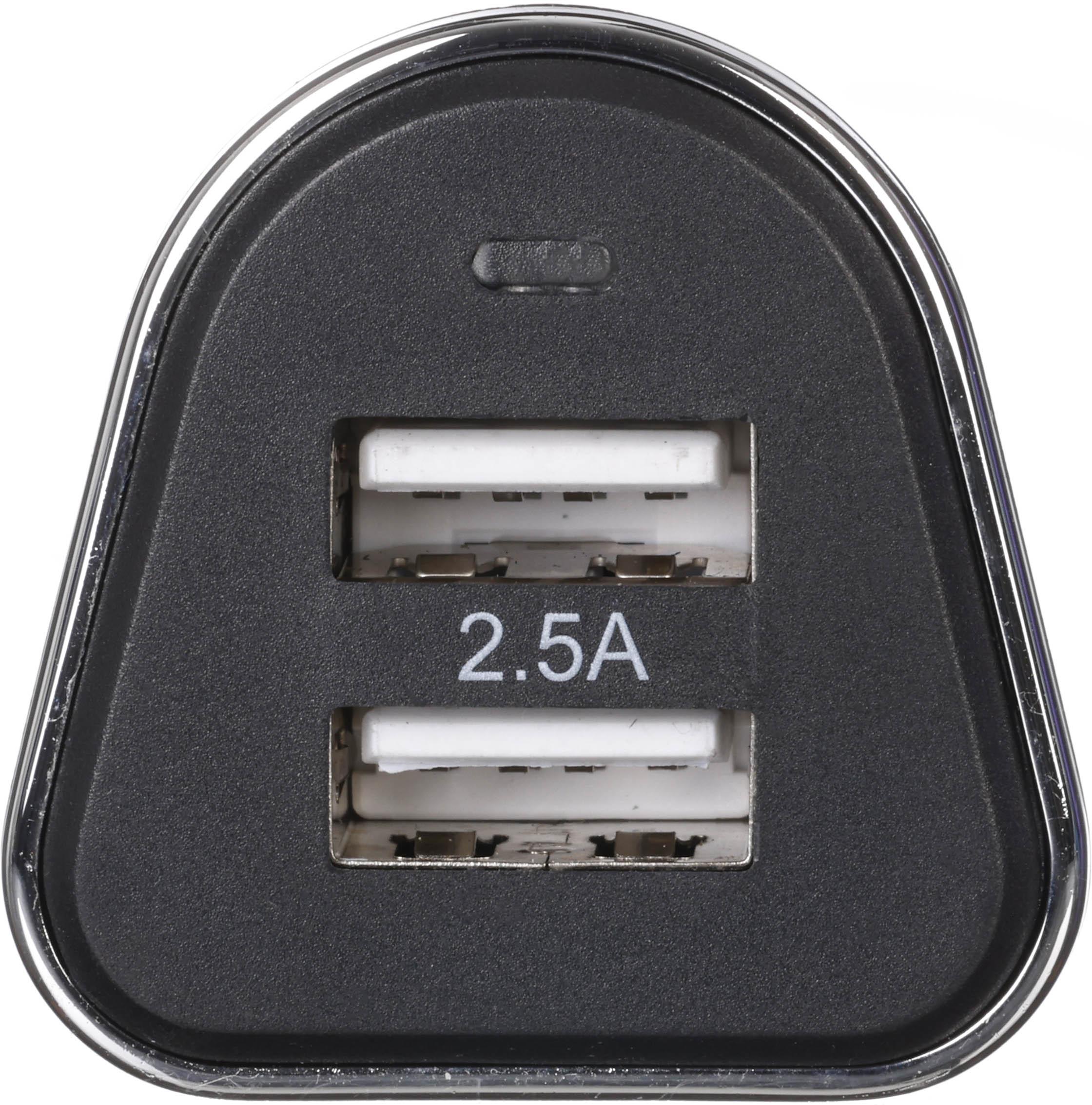 Halfords Dual USB-A In-Car Charger