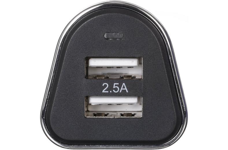 Halfords Dual USB-A In-Car Charger Halfords Dual USB-A In-Car Charger