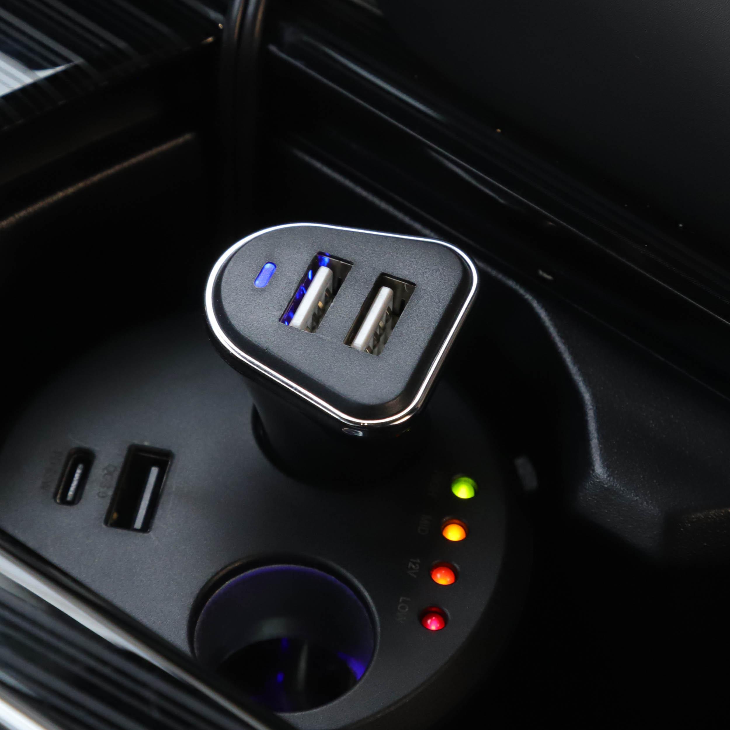Halfords Dual USB-A In-Car Charger