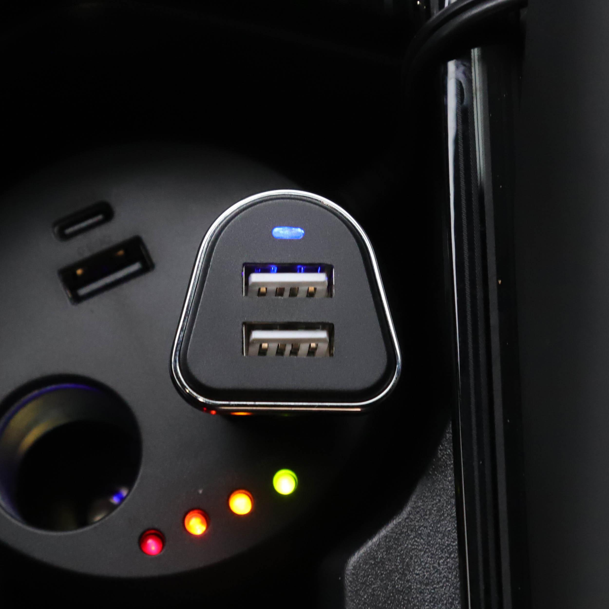 Halfords Dual USB-A In-Car Charger