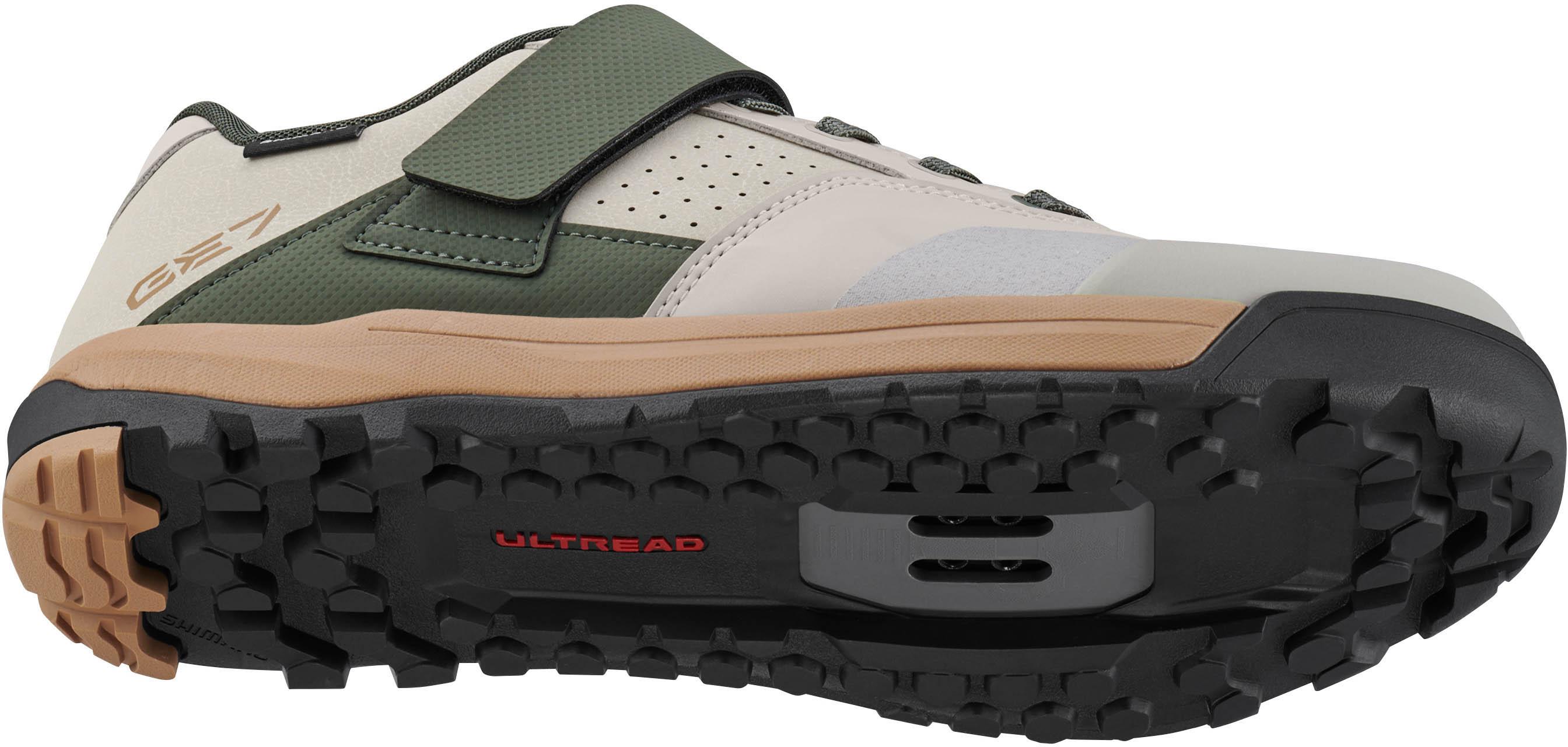 Shimano GE700 DH/Enduro SPD Shoes, Light Grey