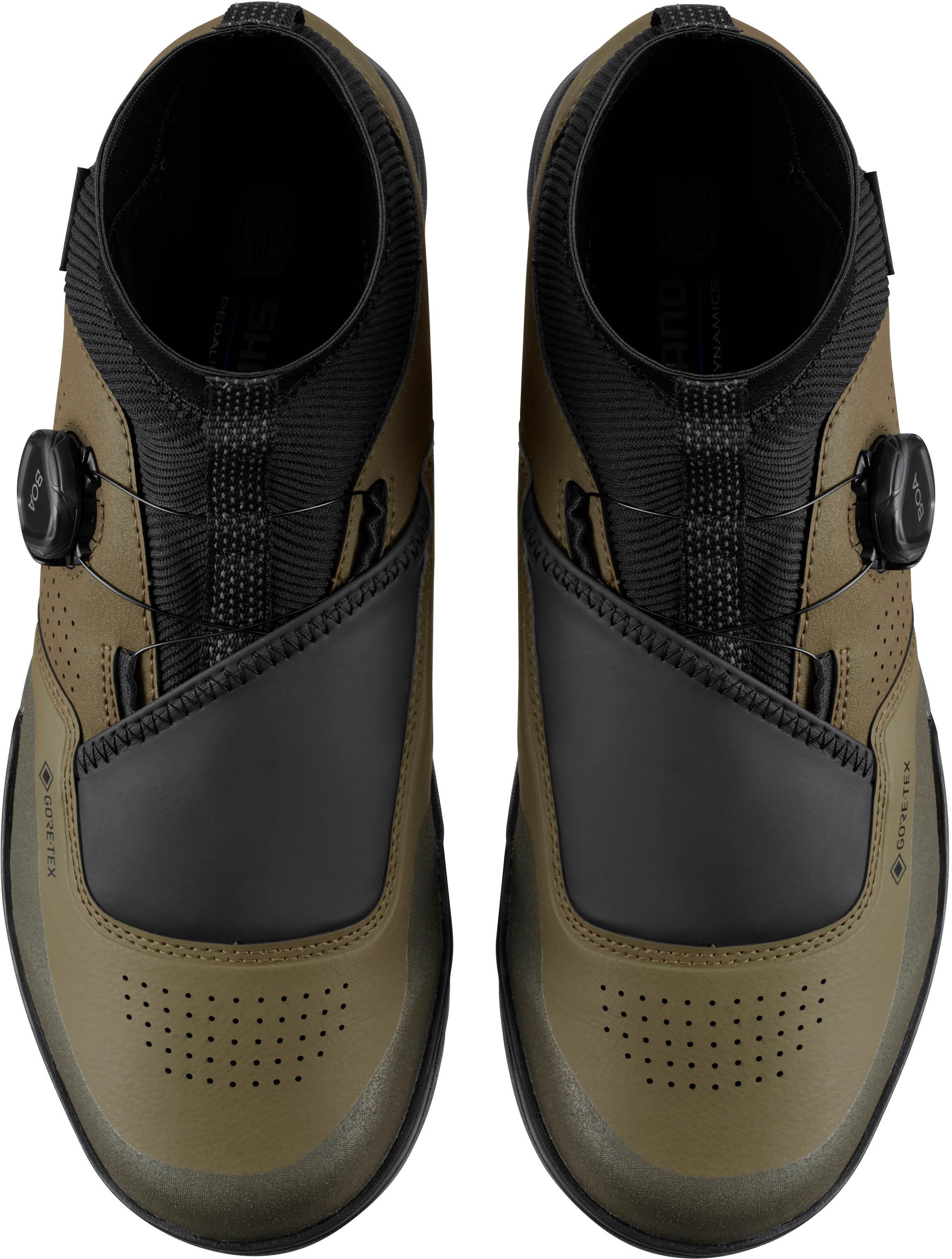 Shimano GF800 GORE-TEX Flat Pedal MTB Shoes, Khaki