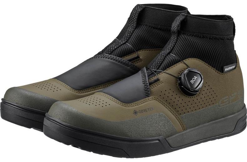 Shimano GF800 GORE-TEX Flat Pedal MTB Shoes, Khaki Shimano GF800 GORE-TEX Flat Pedal MTB Shoes, Khaki