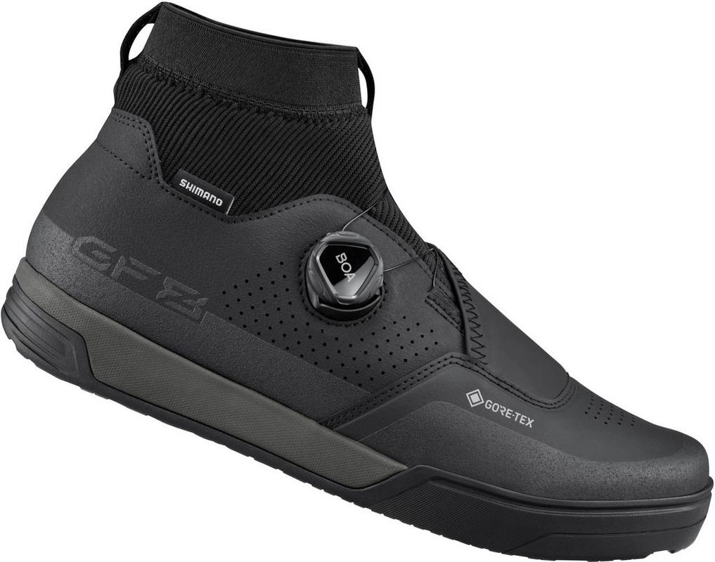 Halfords Shimano Gf800 Gore-Tex Flat Pedal Mtb Shoes, Black, 43 | Extra 8% off for BC Members