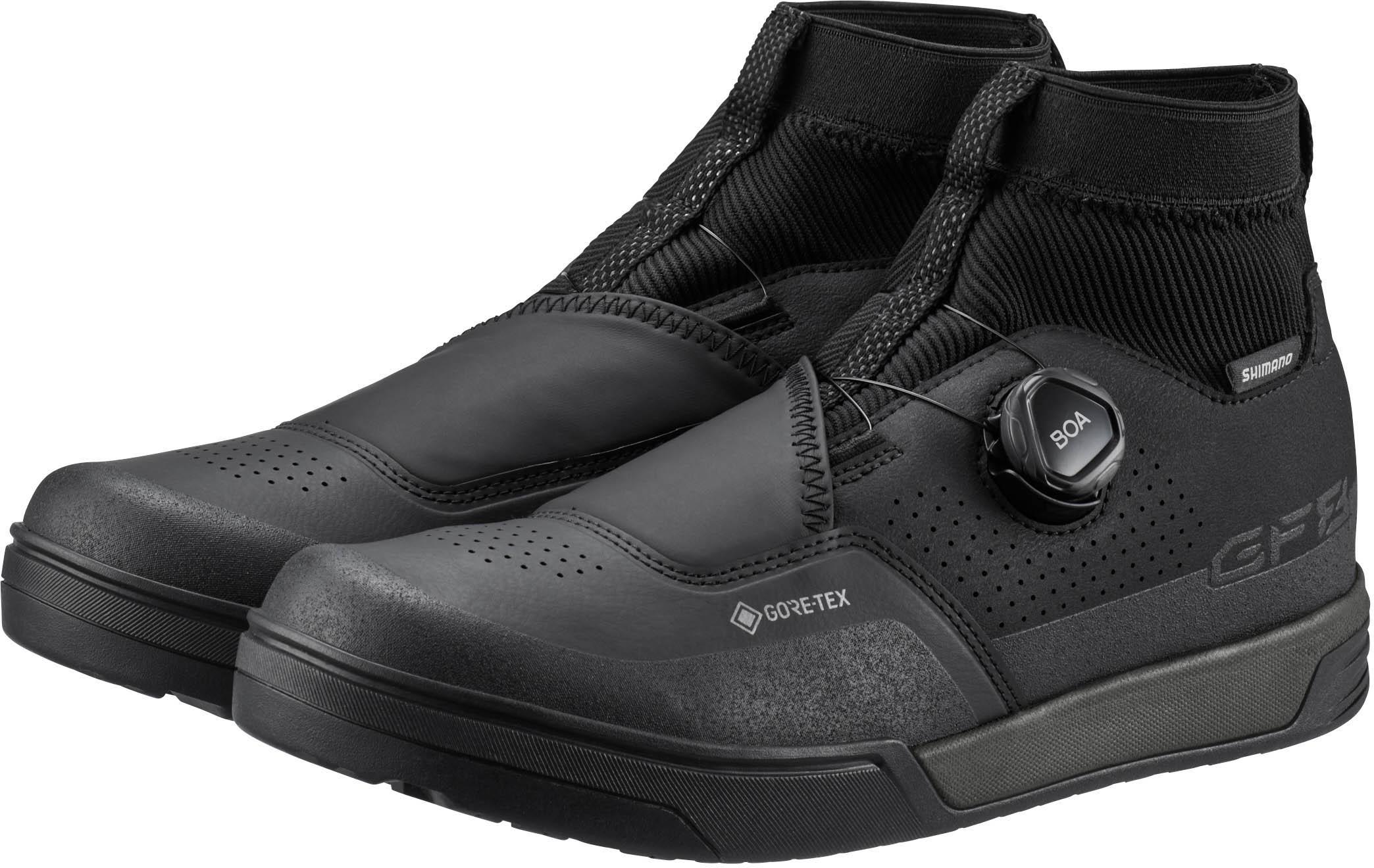 Shimano GF800 GORE-TEX Flat Pedal MTB Shoes, Black