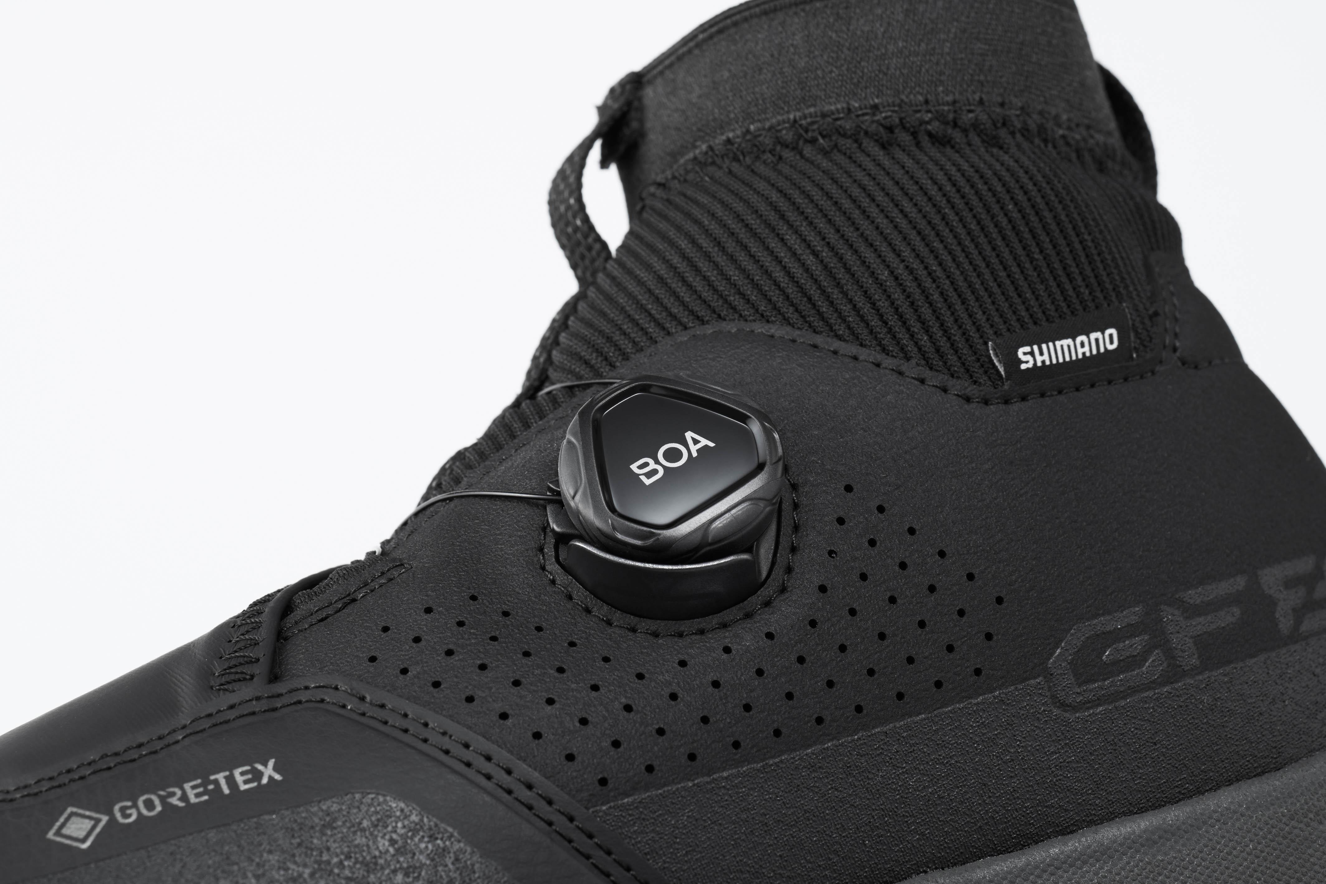 Shimano GF800 GORE-TEX Flat Pedal MTB Shoes, Black